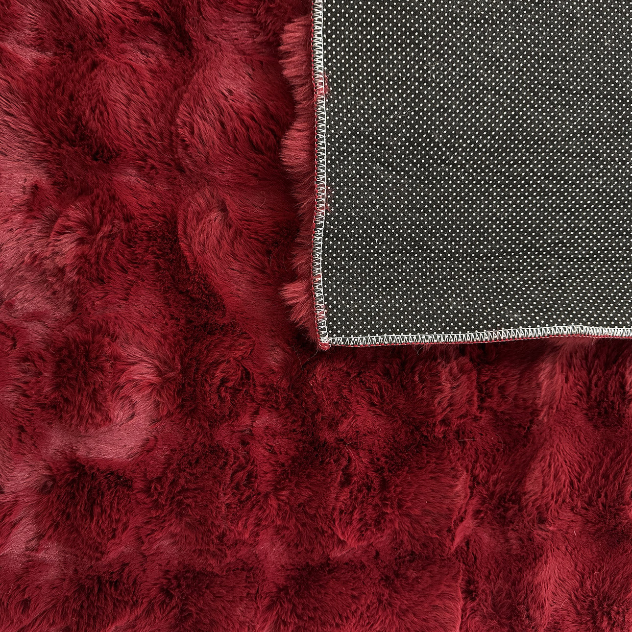Tapis doux - Rouge - Collection Bubble | Nazar Rugs