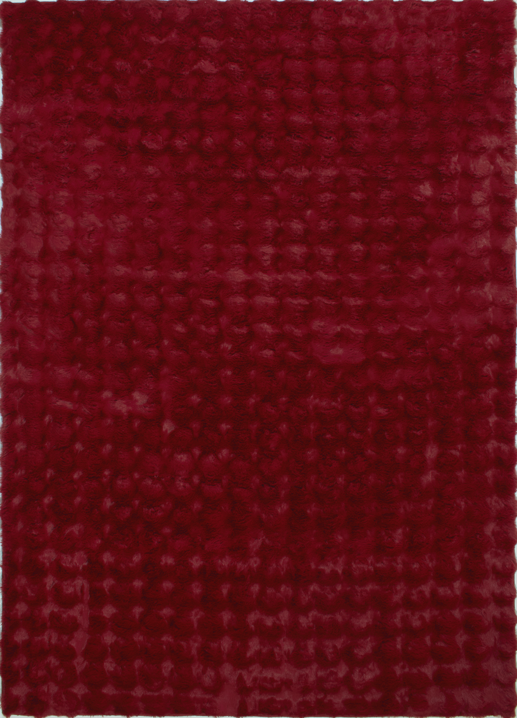 Tapis doux - Rouge - Collection Bubble | Nazar Rugs