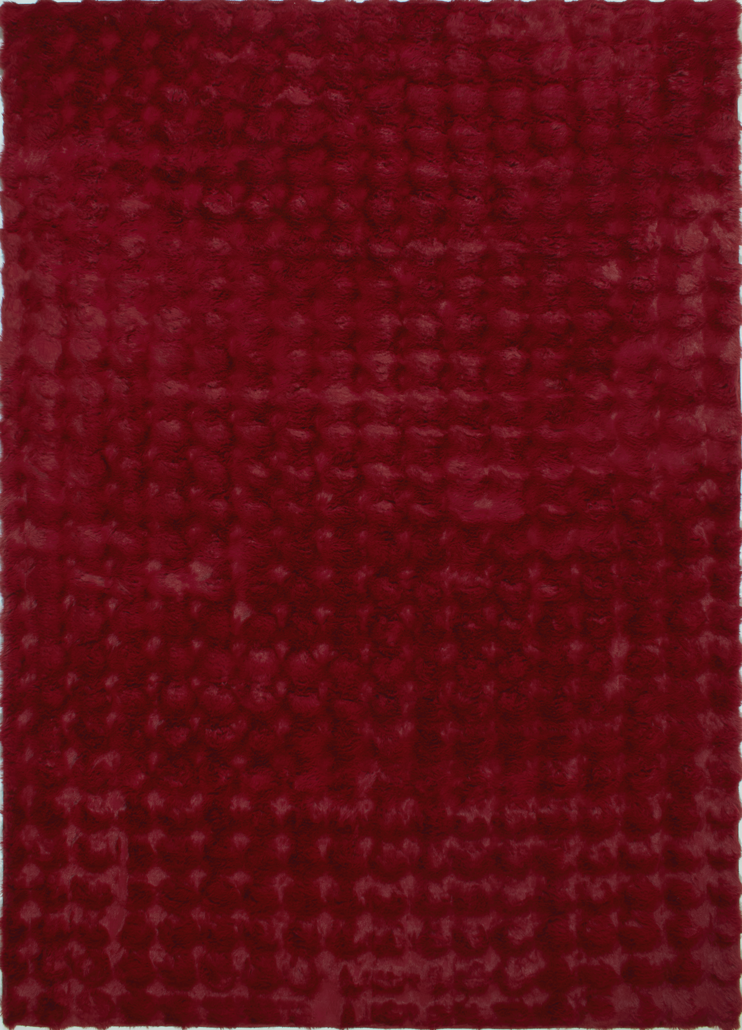 Tapis doux - Rouge - Collection Bubble | Nazar Rugs
