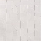 CALVI - Tapis moderne à relief géométrique - CAL1651CRE