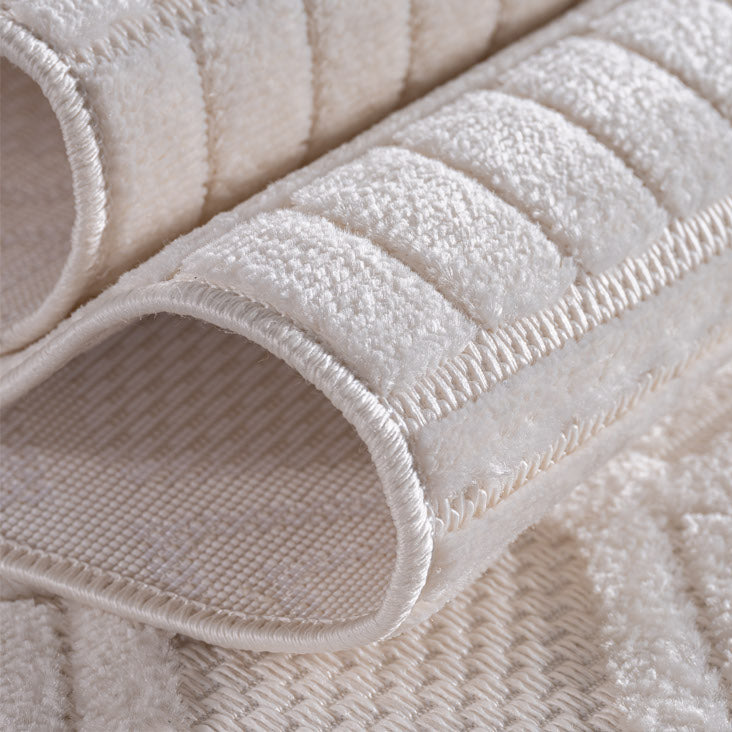 CALVI - Tapis moderne à relief géométrique - CAL1652CRE