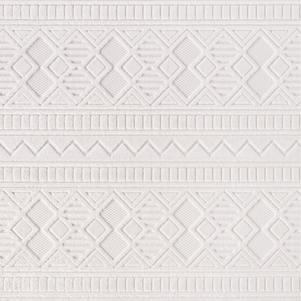 CALVI - Tapis moderne à relief géométrique - CAL1652CRE