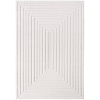 CALVI - Tapis moderne à relief géométrique - CAL1653CRE