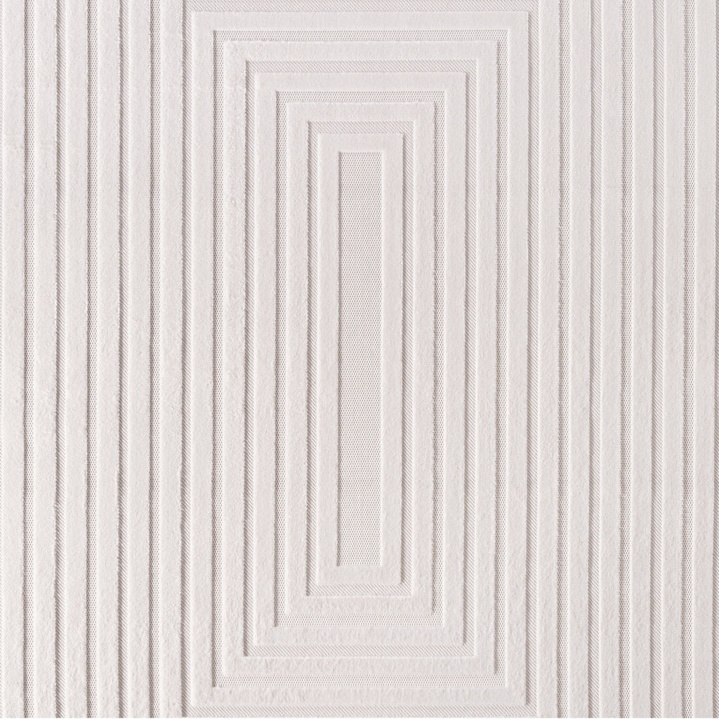 CALVI - Tapis moderne à relief géométrique - CAL1653CRE
