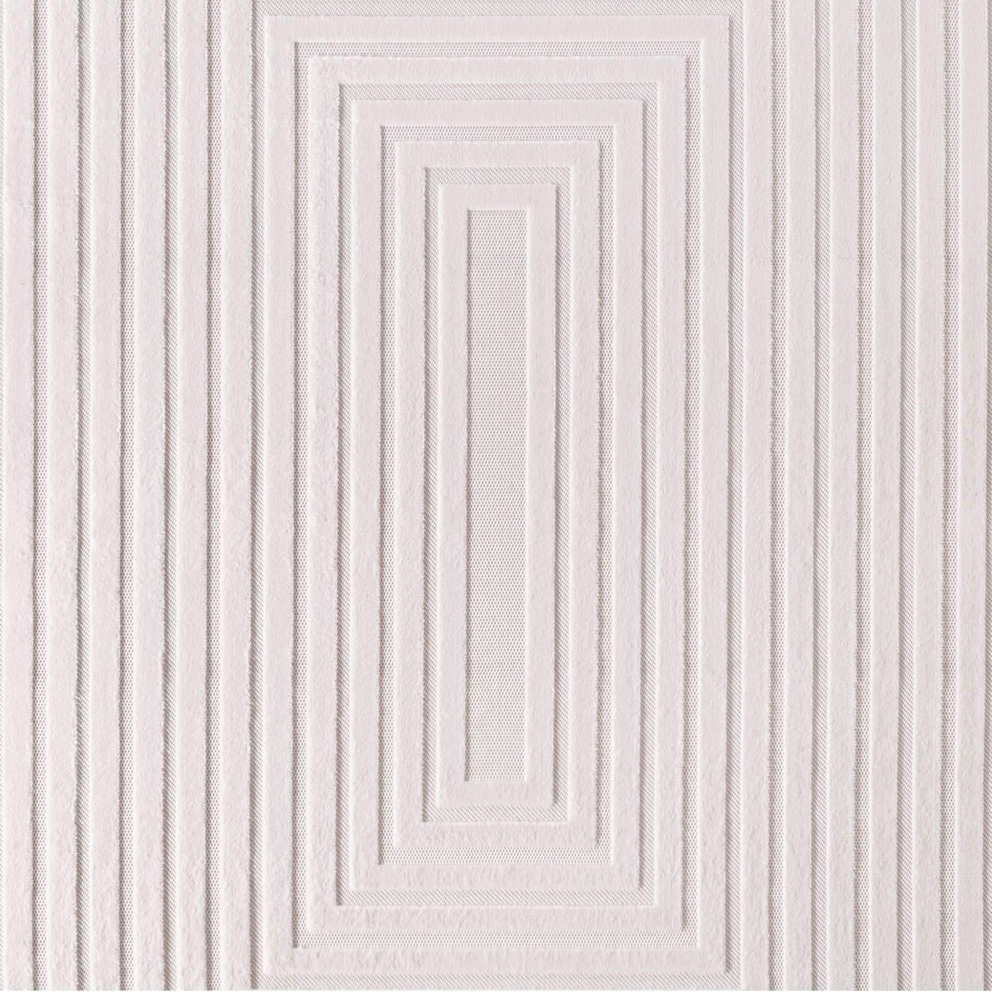 CALVI - Tapis moderne à relief géométrique - CAL1653CRE