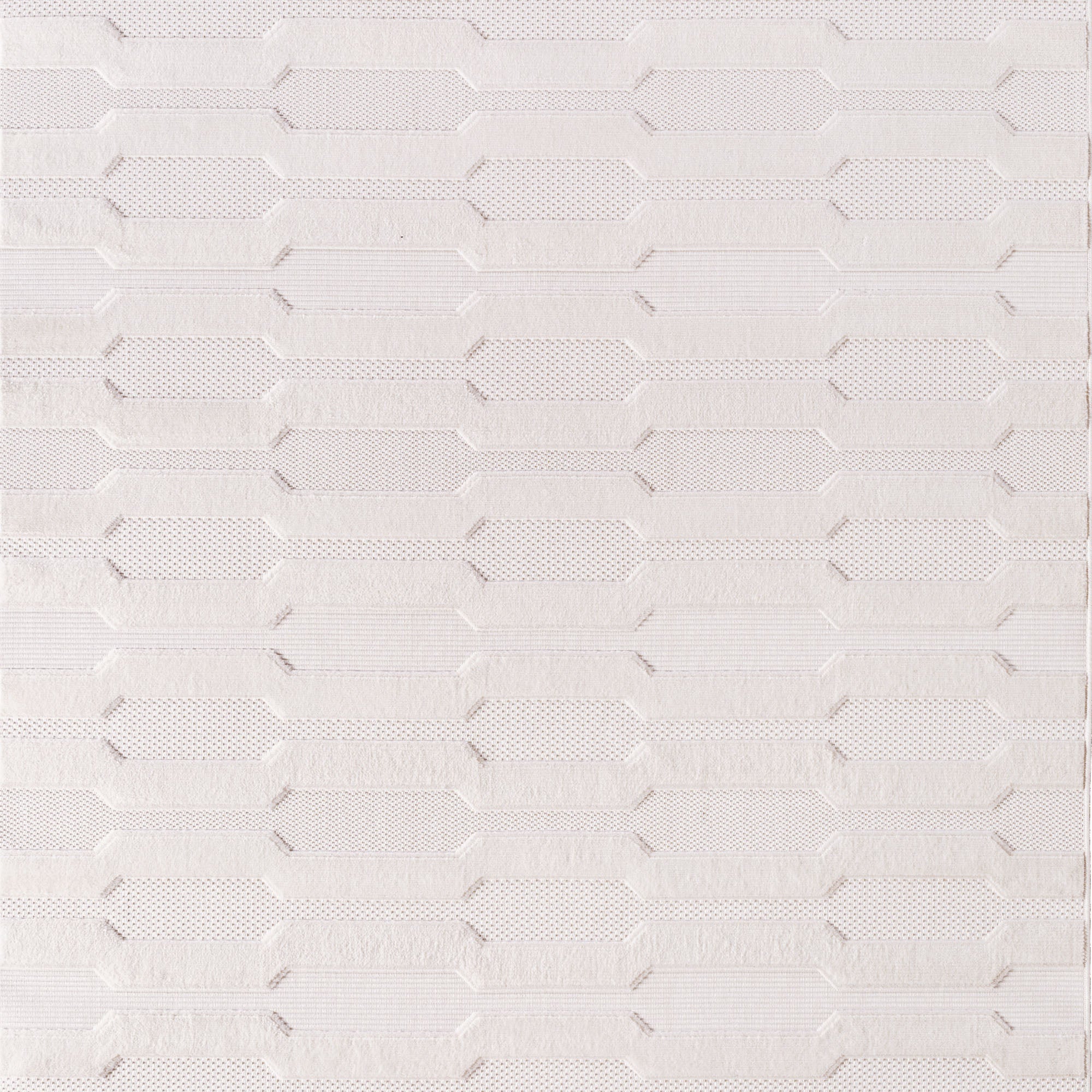 CALVI - Tapis moderne à relief géométrique - CAL1654CRE