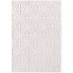 CALVI - Tapis moderne à relief géométrique - CAL1655CRE