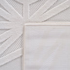 CALVI - Tapis moderne à relief géométrique - CAL1655CRE