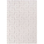 CALVI - Tapis moderne à relief géométrique - CAL1656CRE