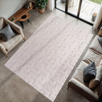 CALVI - Tapis moderne à relief géométrique - CAL1656CRE