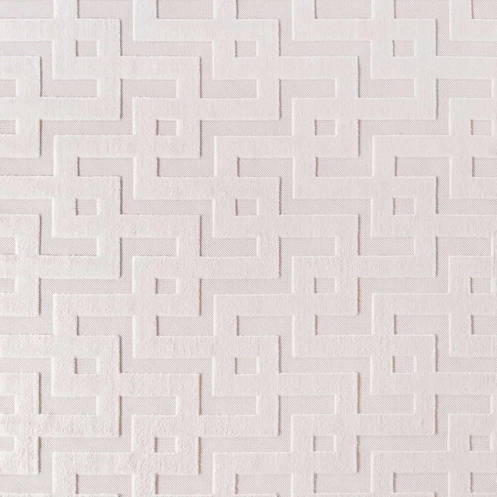 CALVI - Tapis moderne à relief géométrique - CAL1656CRE