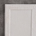 CALVI - Tapis moderne à relief géométrique - CAL1657CRE