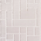 CALVI - Tapis moderne à relief géométrique - CAL1657CRE