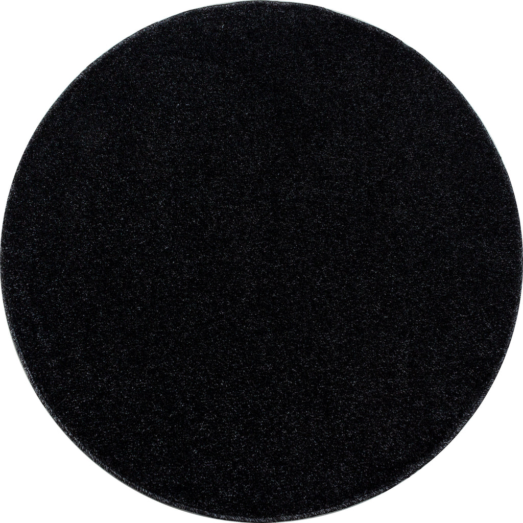 CALIFORNIE - Tapis rond uni à poils courts - CAL7000ANT