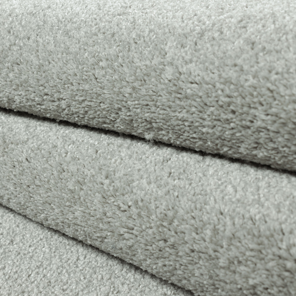 CALIFORNIE - Tapis rond uni à poils courts - CAL7000CRE