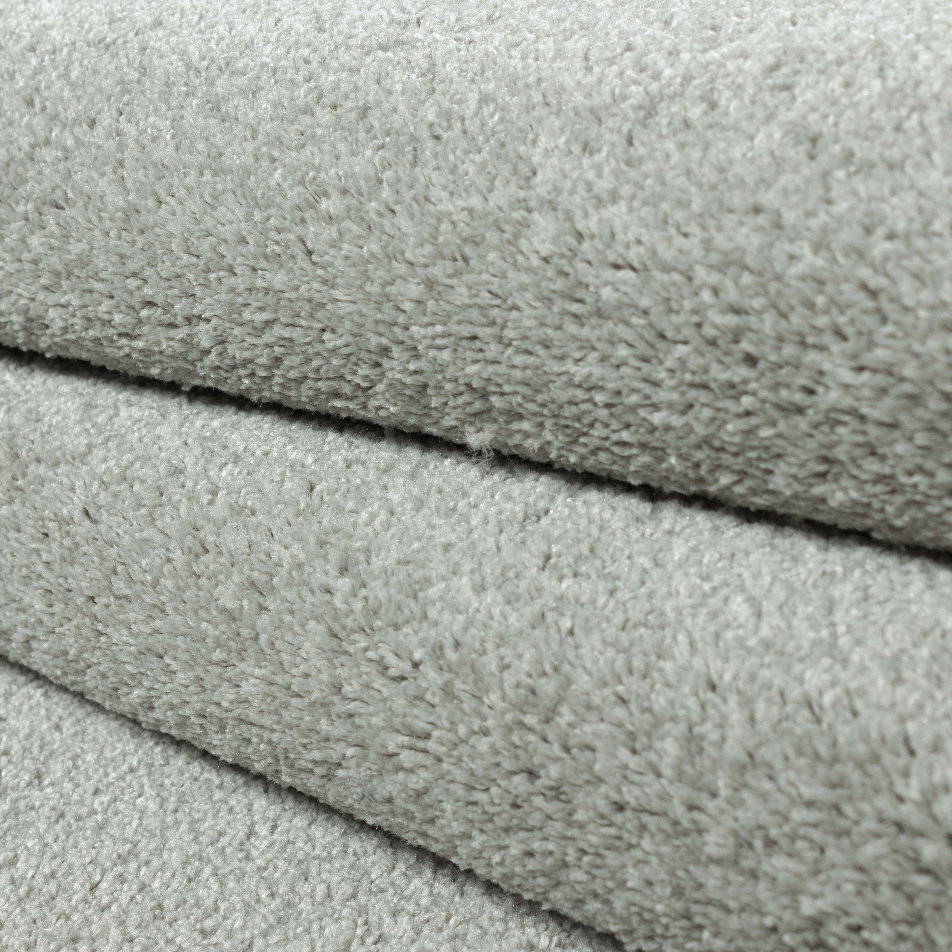 CALIFORNIE - Tapis rond uni à poils courts - CAL7000CRE