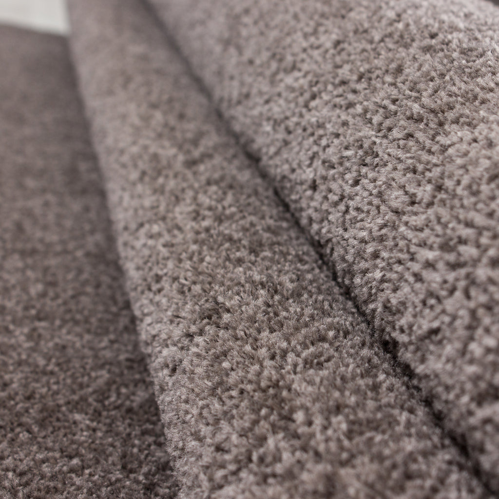 CALIFORNIE - Tapis rond uni à poils courts - CAL7000MOK