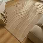 CALIFORNIA - Tapis à motif en relief beige - LBD911BEI CALIFORNIA