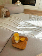 CALIFORNIA - Tapis à motif en relief crème - LBD911CRE CALIFORNIA