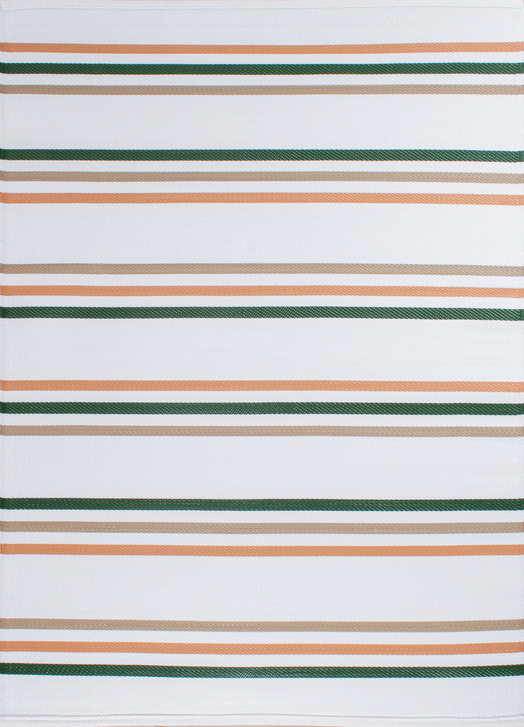 Tapis d'extérieur motifs rayures vert :  CAP1742VER CAPRI