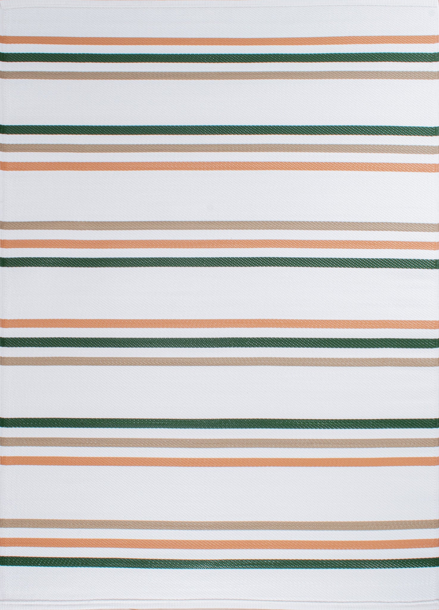 Tapis d'extérieur motifs rayures vert :  CAP1742VER CAPRI
