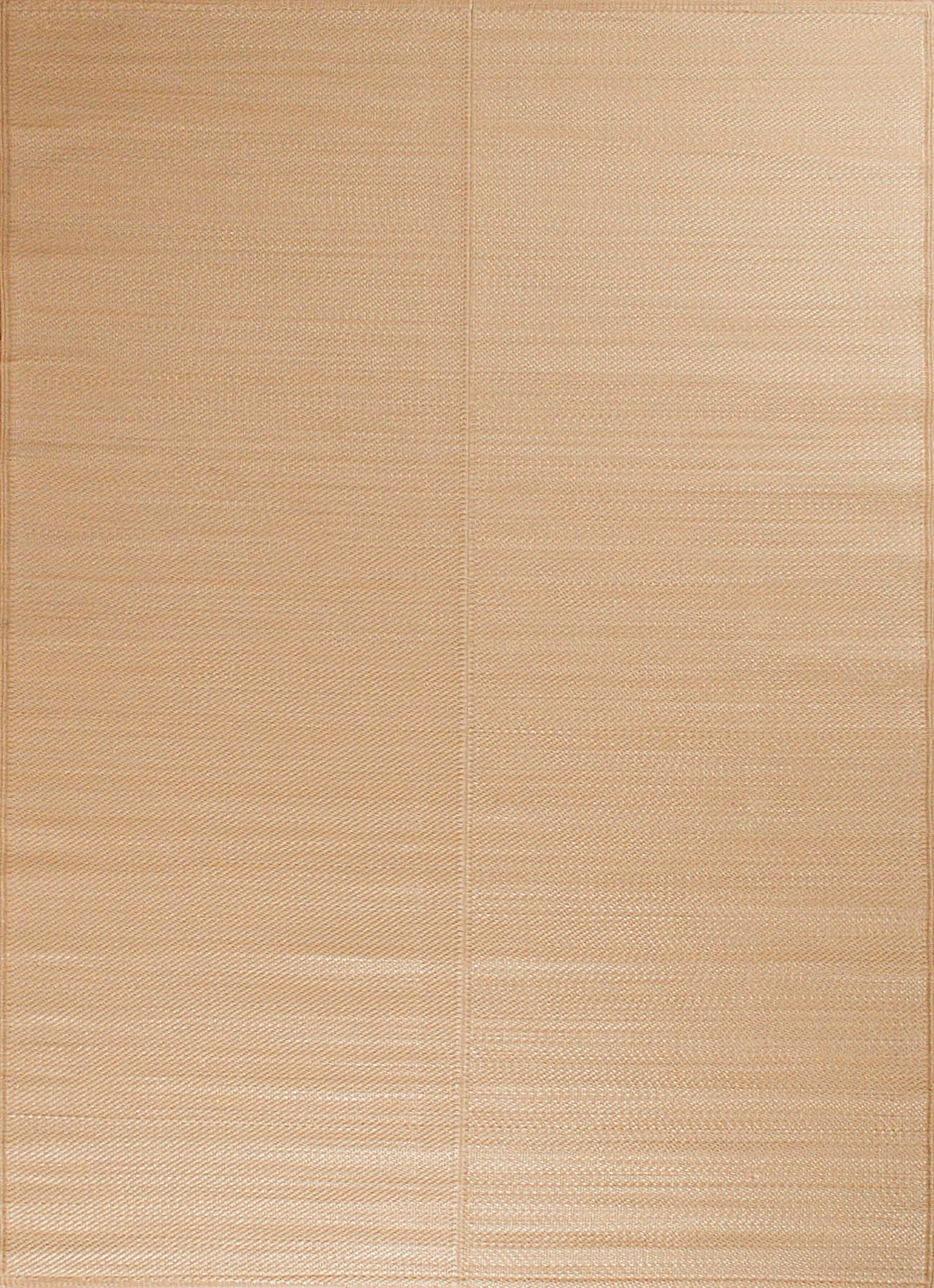 Tapis d'extérieur motif uni beige :  CAP1747BEI CAPRI