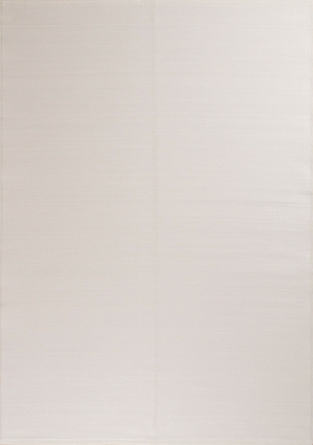 Tapis d'extérieur motif uni blanc :  CAP1747BLA CAPRI