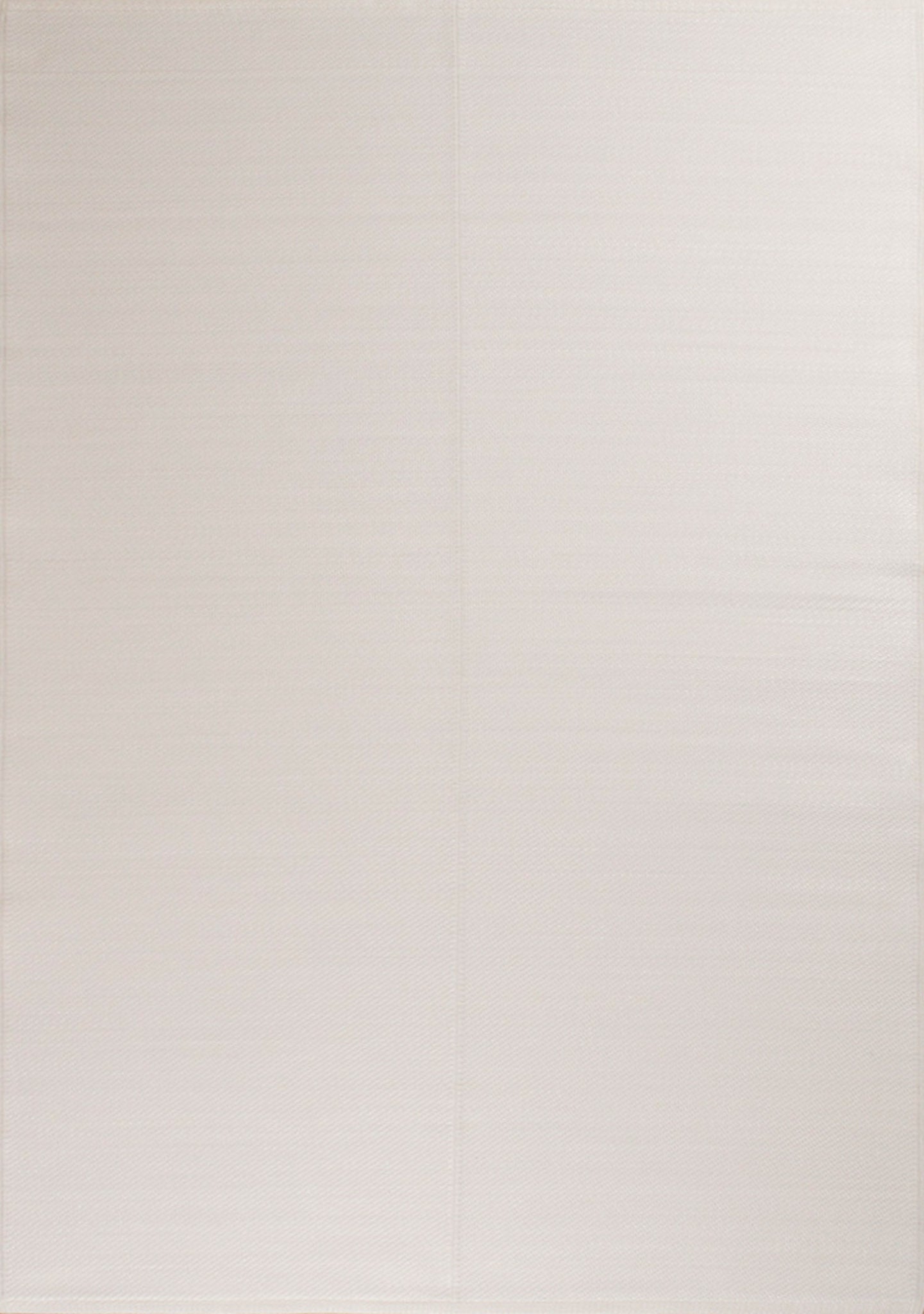 Tapis d'extérieur motif uni blanc :  CAP1747BLA CAPRI