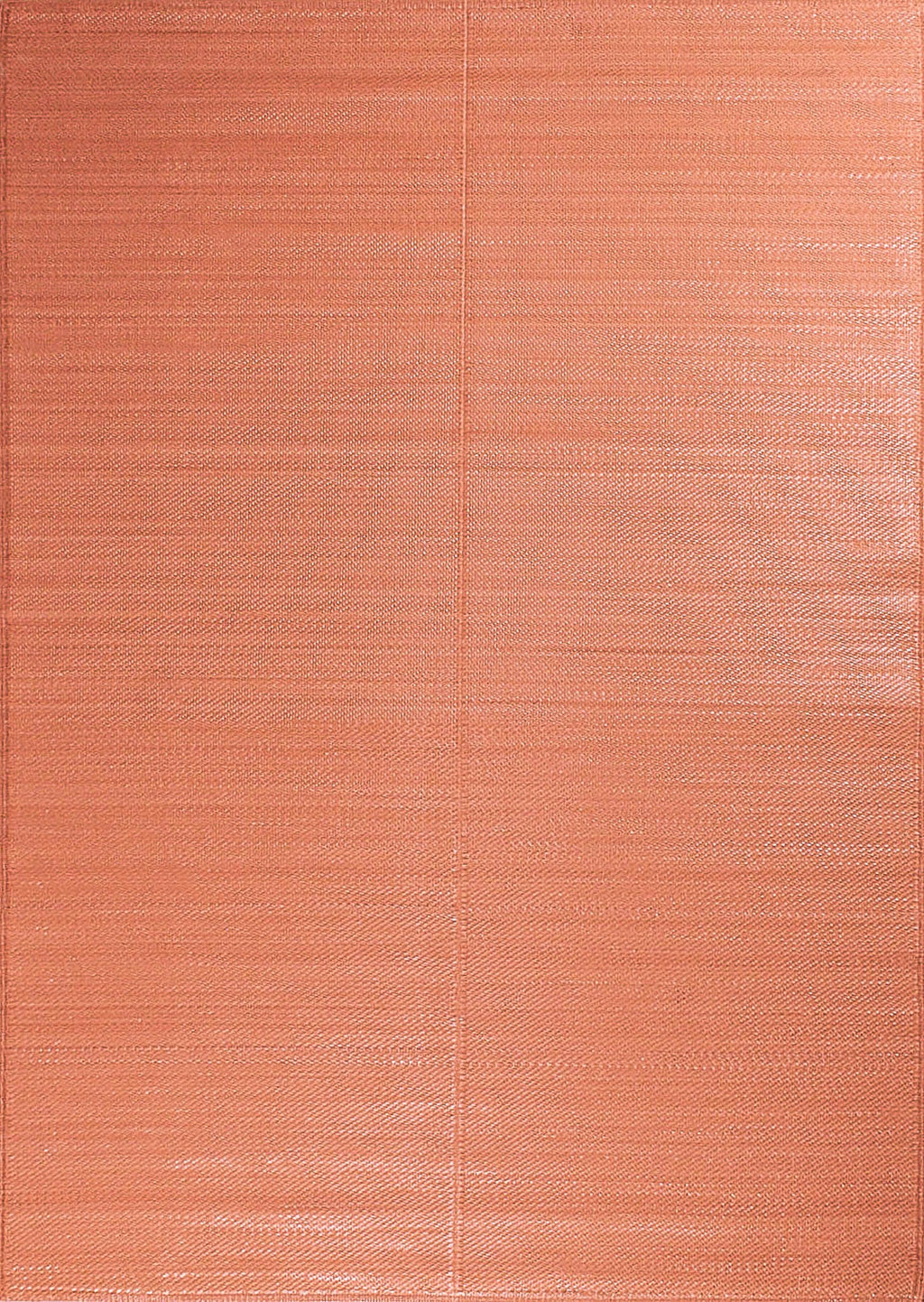 Tapis d'extérieur motif uni corail :  CAP1747COR CAPRI