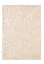 Cèdre blanc – Tapis en laine feuillage - crème Cèdre blanc