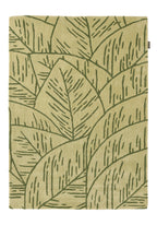 Cèdre blanc – Tapis en laine motif feuillage - vert Cèdre blanc