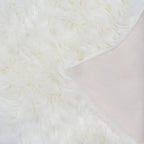 Tapis effet peau de mouton : COC08BLA COCOONING