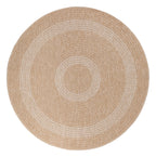 COMILLA - Tapis intérieur/extérieur rond aspect jute beige - COM0886BEI COMILLA
