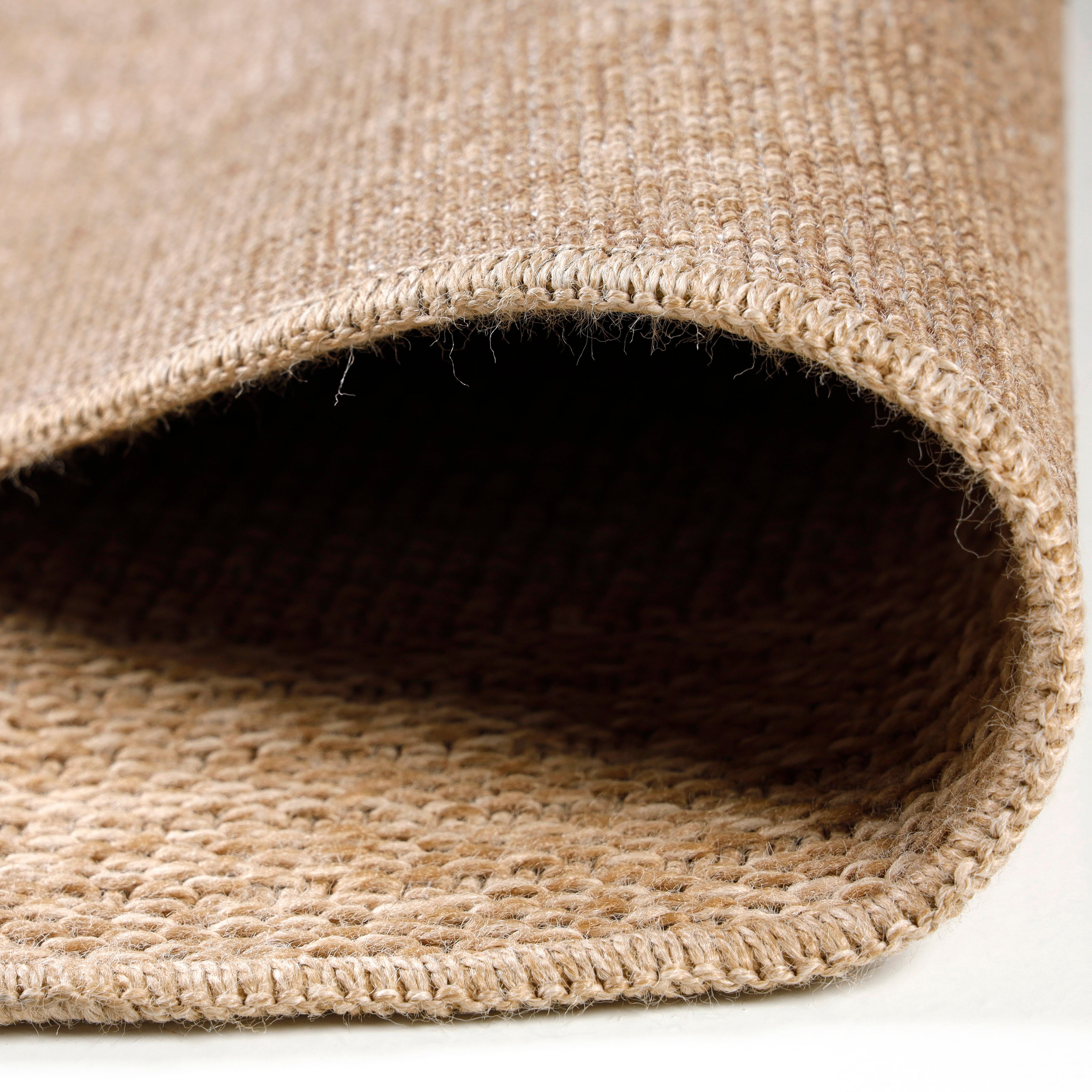 COMILLA - Tapis intérieur/extérieur rond aspect jute beige - COM0886BEI COMILLA