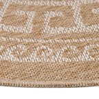 COMILLA - Tapis intérieur/extérieur rond aspect jute beige - COM0887BEI COMILLA