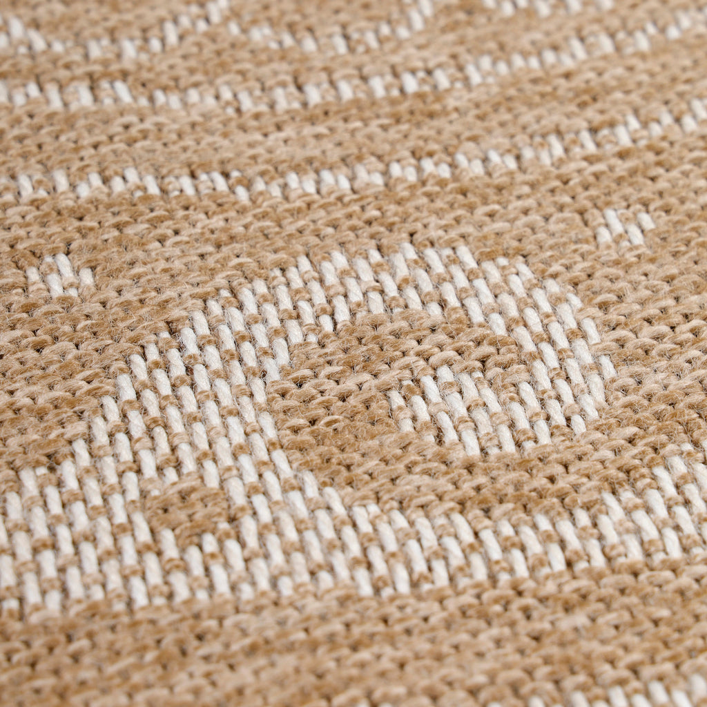 COMILLA - Tapis intérieur/extérieur rond aspect jute beige - COM0887BEI COMILLA