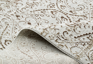 ​Tapis à franges : KAP893BEI - Nazar rugs 