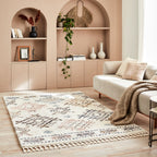 DELYA - Tapis crème berbère - DEL3111CRE DELYA