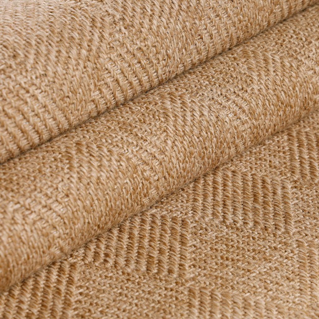 DHAKA - Tapis intérieur/extérieur aspect jute tissage chevron beige - DHA8713BEI DHAKA