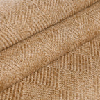 DHAKA - Tapis intérieur/extérieur aspect jute tissage chevron beige - DHA8713BEI DHAKA