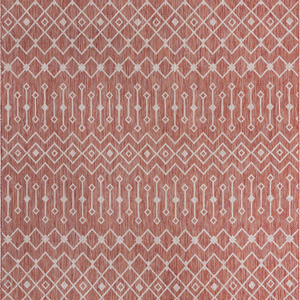 Tapis - extérieur CARRE - rouge : MOA631ROU - Nazar rugs 