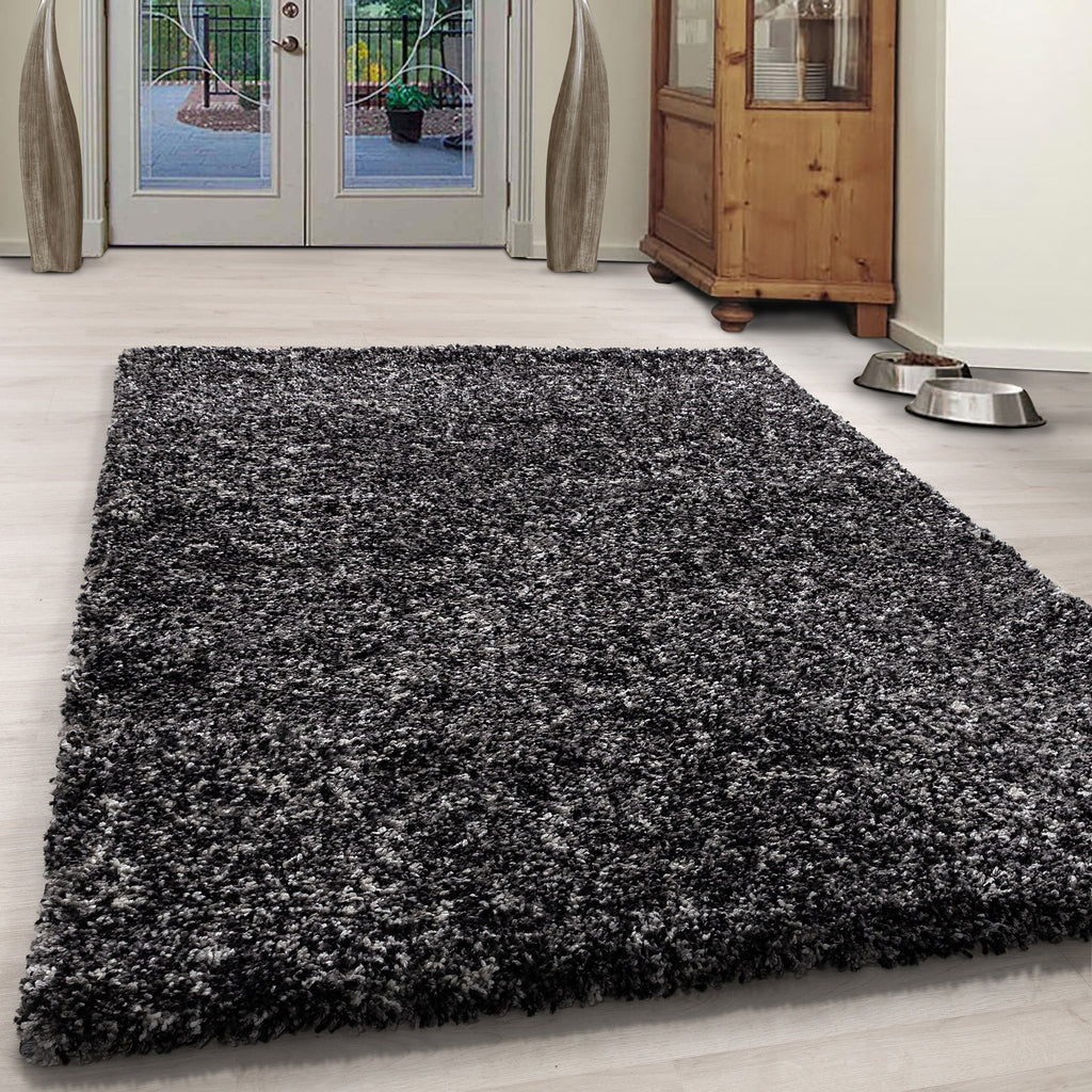 ENJOY - Tapis shaggy à poils longs anthracite - ENJ4500ANT ENJOY