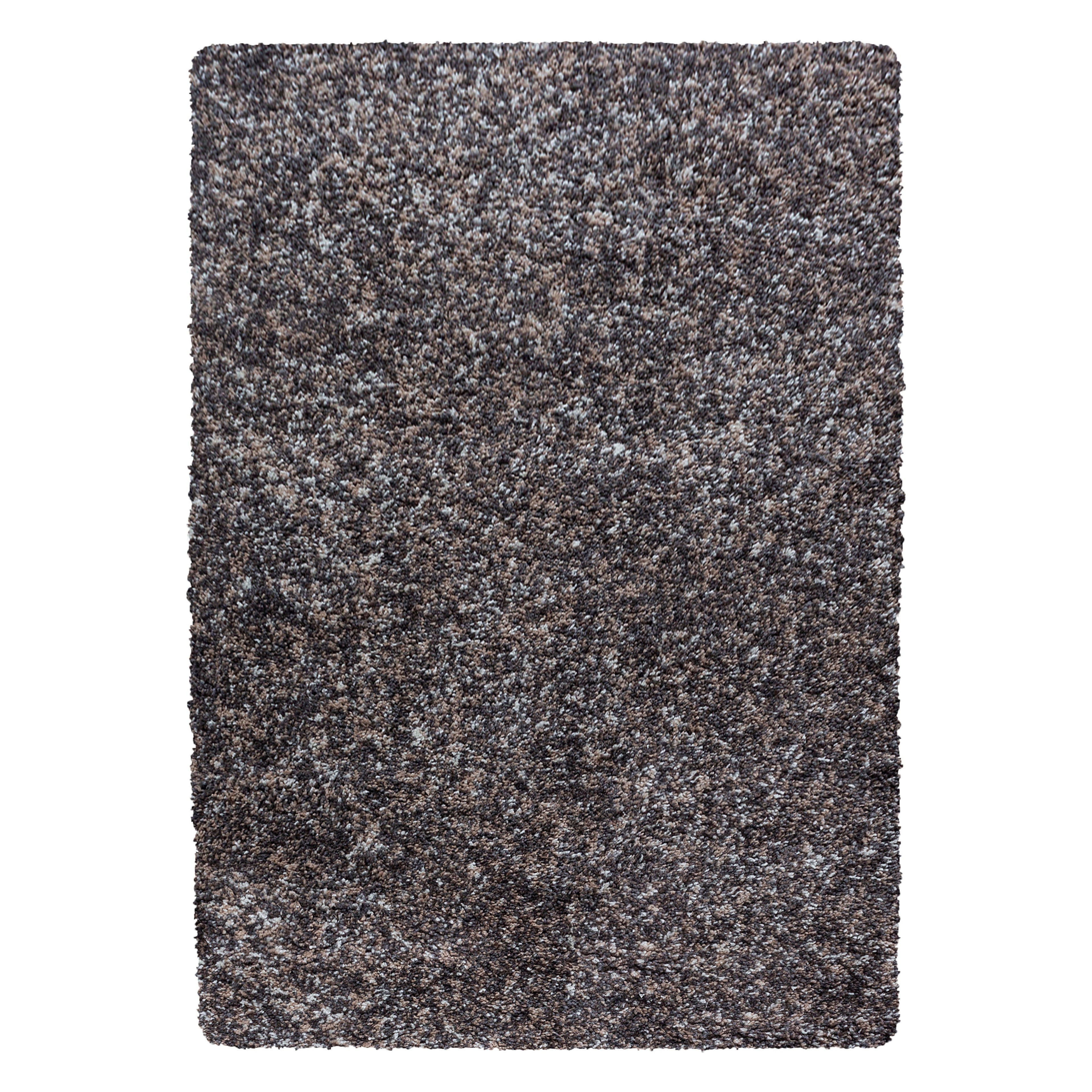 ENJOY - Tapis shaggy à poils longs taupe - ENJ4500TAU ENJOY