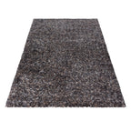 ENJOY - Tapis shaggy à poils longs taupe - ENJ4500TAU ENJOY