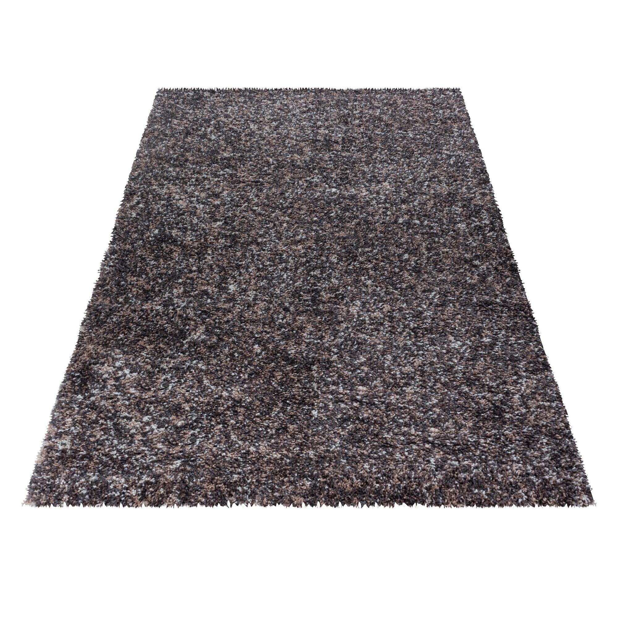 ENJOY - Tapis shaggy à poils longs taupe - ENJ4500TAU ENJOY