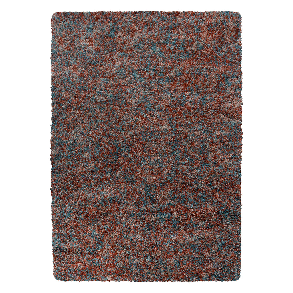 ENJOY - Tapis shaggy à poils longs terracotta - ENJ4500TER ENJOY
