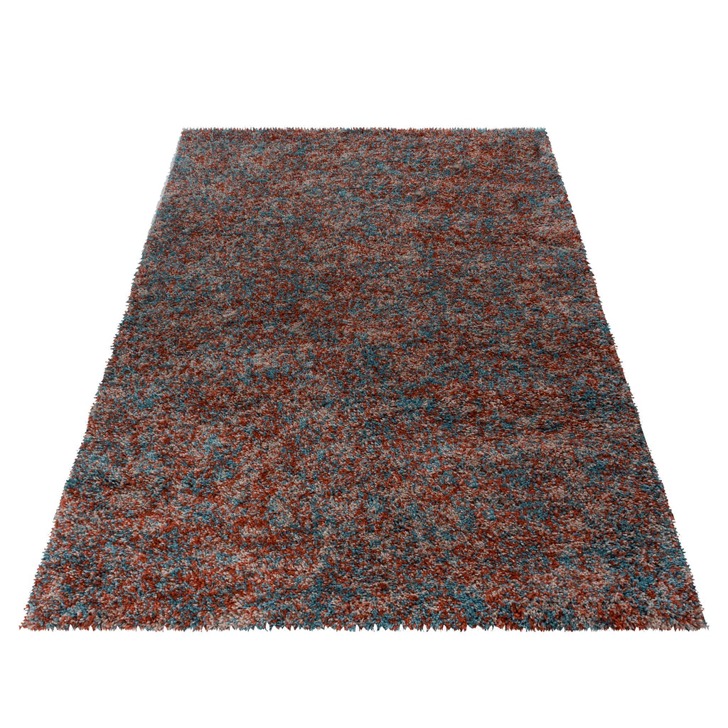 ENJOY - Tapis shaggy à poils longs terracotta - ENJ4500TER ENJOY