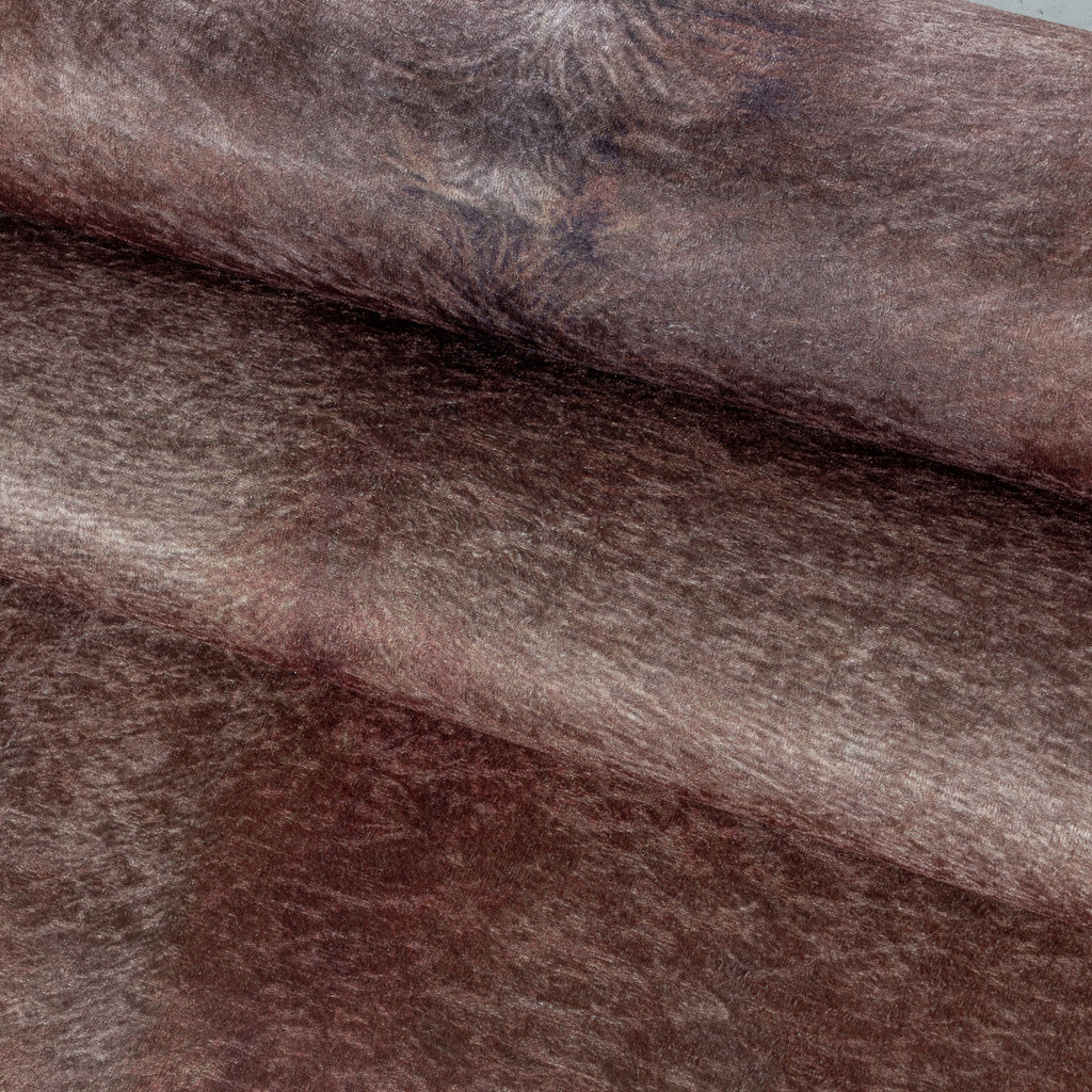 ETOSHA - Tapis imitation peau vache marron - ETO4112MAR ETOSHA