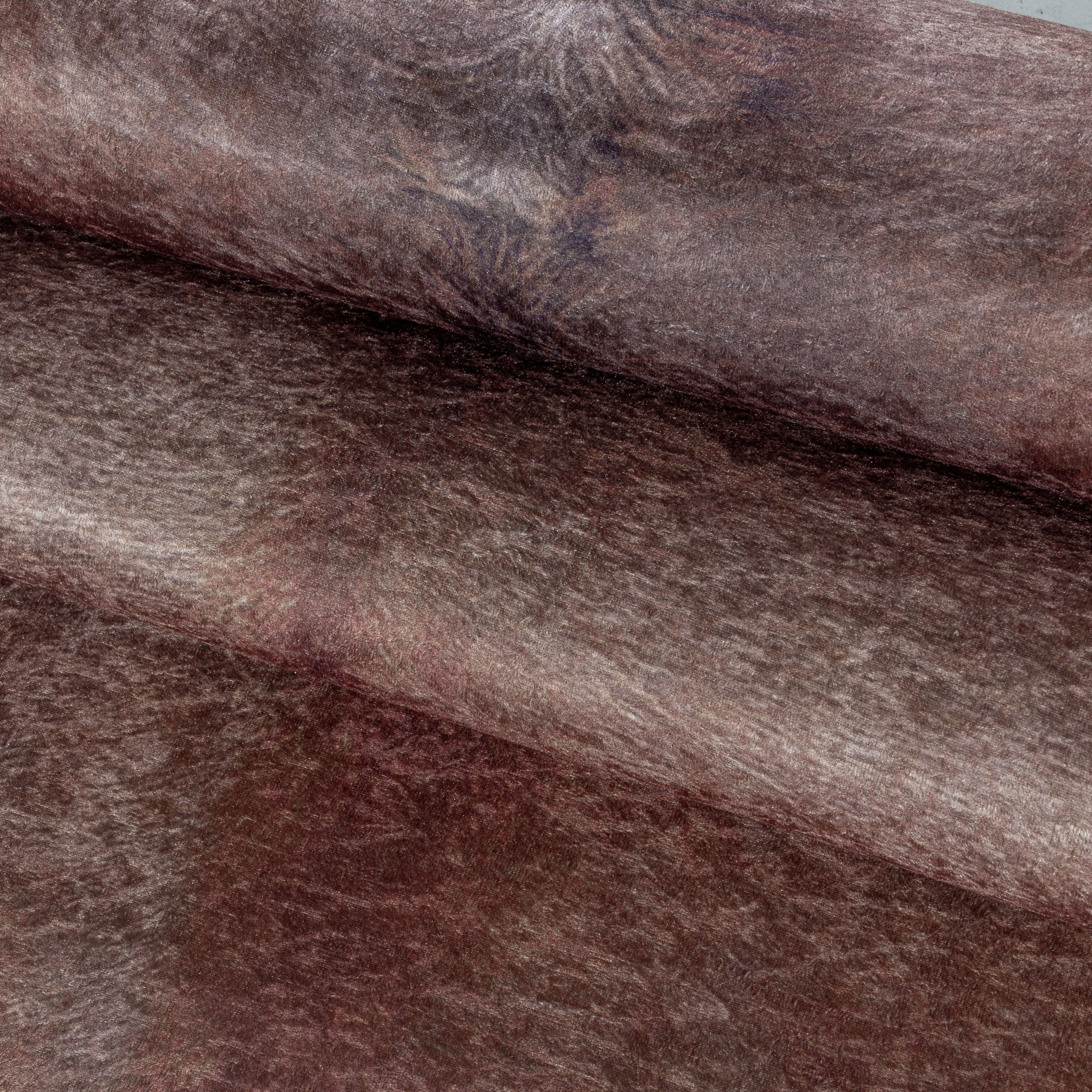 ETOSHA - Tapis imitation peau vache marron - ETO4112MAR ETOSHA