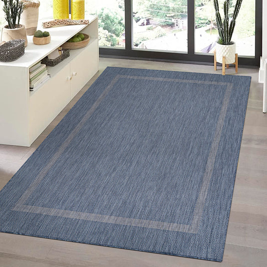 FARO - Tapis intérieur extérieur à motif - FAR4311BLE